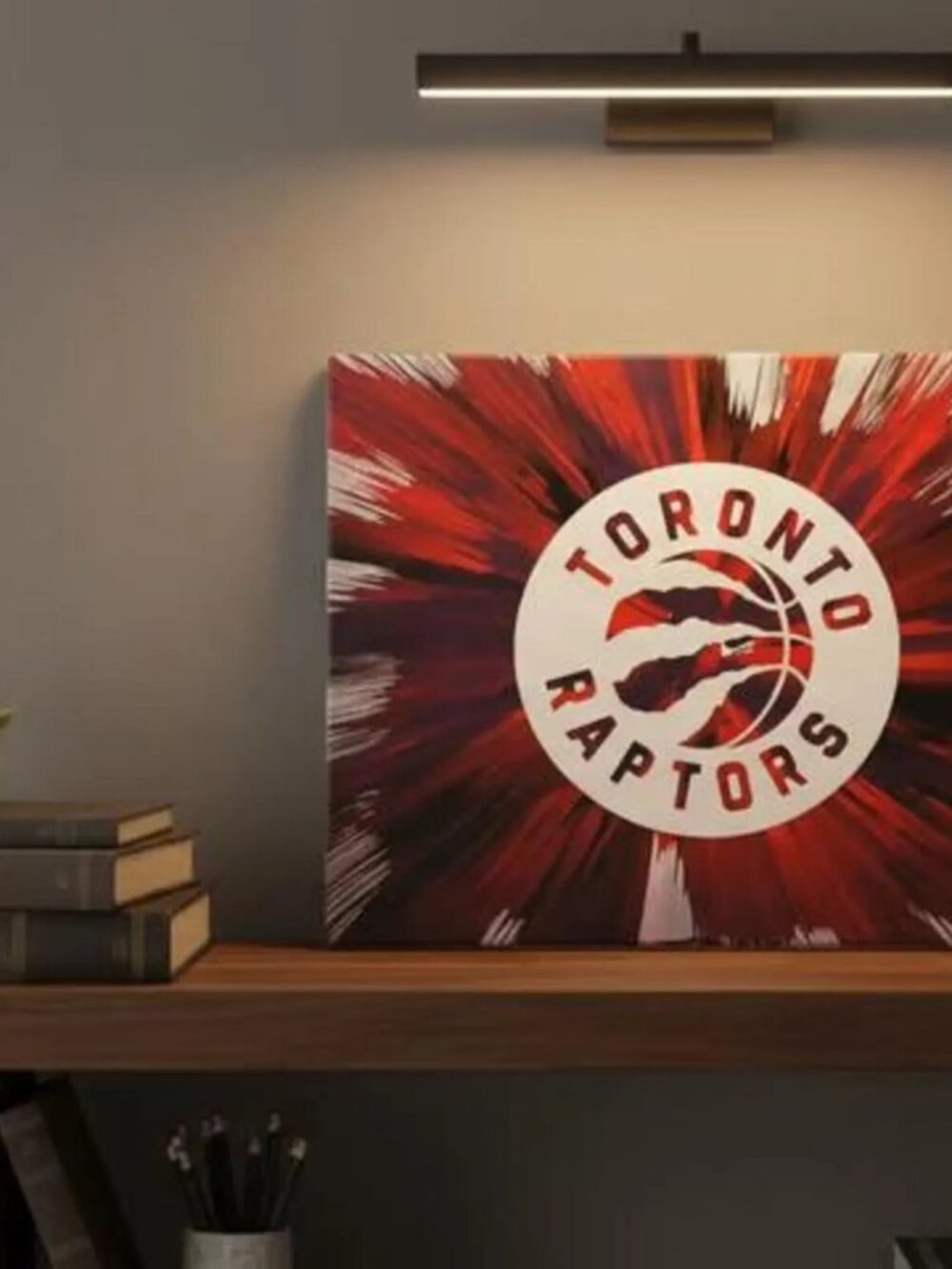 Abstract Spin Art- 16 x 20 Custom Made Logo Wall Decor - Picture 9 of 10